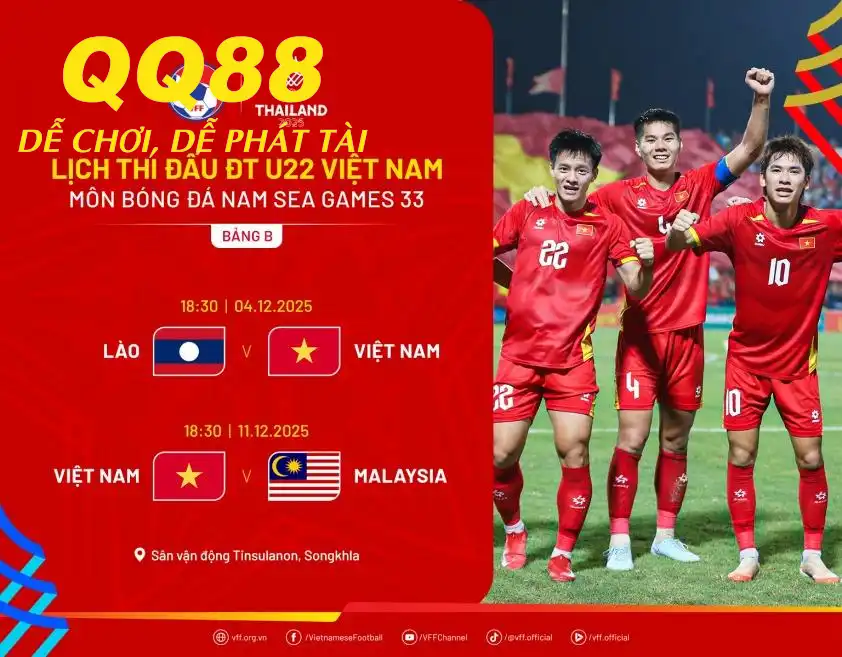 Lịch thi đấu U22 Việt Nam tại SEA Games 33 Lịch thi đấu U22 Việt Nam tại SEA Games 33