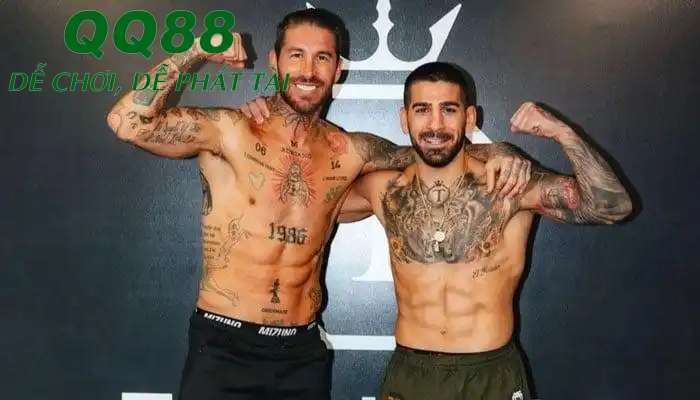 Sergio Ramos vẫn thường xuyên tập luyện với nhà vô địch UFC Topuria. Sergio Ramos vẫn thường xuyên tập luyện với nhà vô địch UFC Topuria.